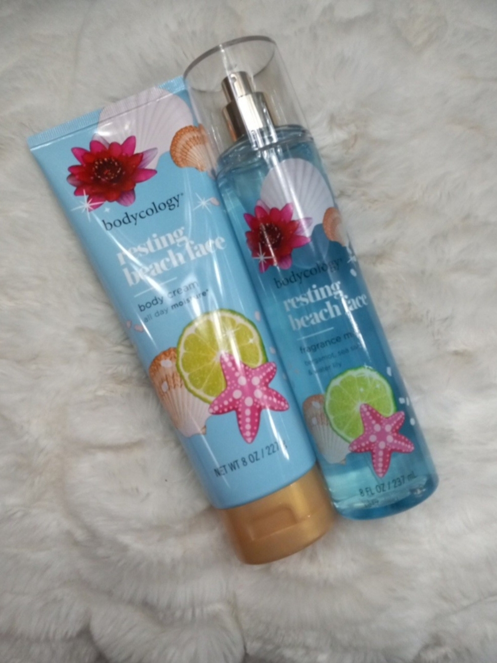 Bodycology Resting Beach Face Moisturizer & Fragrance Mist